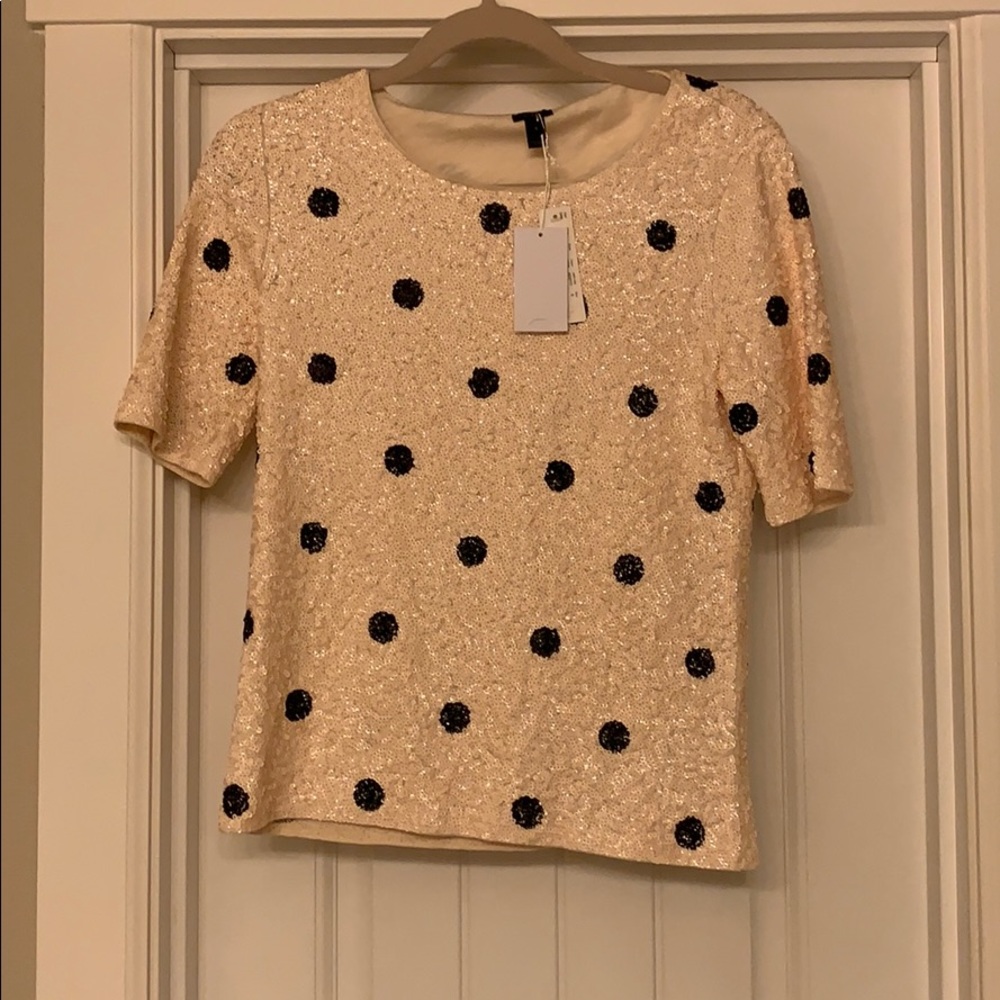 Sparkle in this new with tags J.Crew blouse!